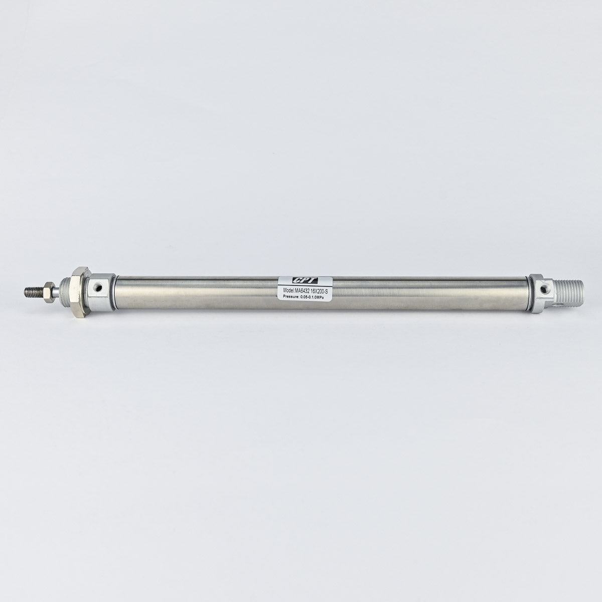 ISO 6432 DOUBLE ACTING MINI CYLINDER DIA 16X 200 MM MAGNETIC PISTON CPT