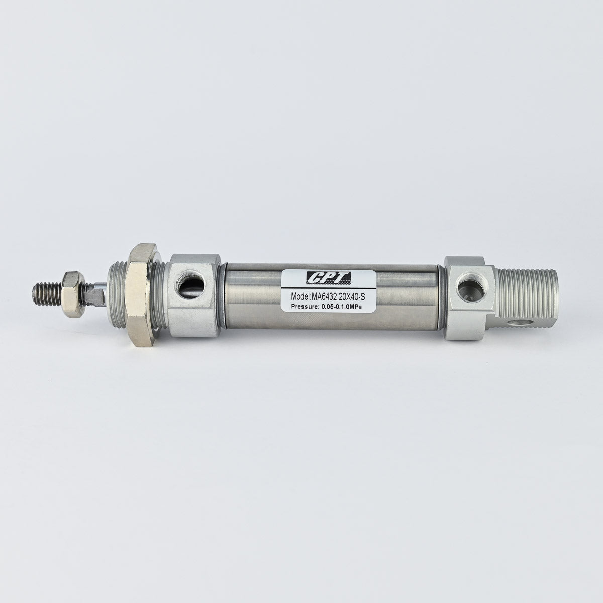 ISO 6432 DOUBLE ACTING MINI CYLINDER DIA 20X 40 MM MAGNETIC PISTON CPT