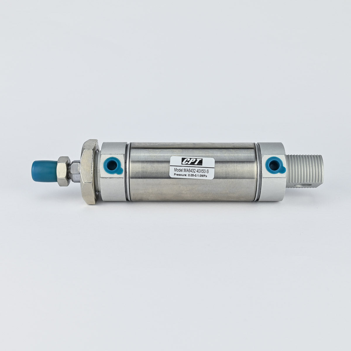 ISO 6432 DOUBLE ACTING MINI CYLINDER DIA 40X 50 MM MAGNETIC PISTON CPT