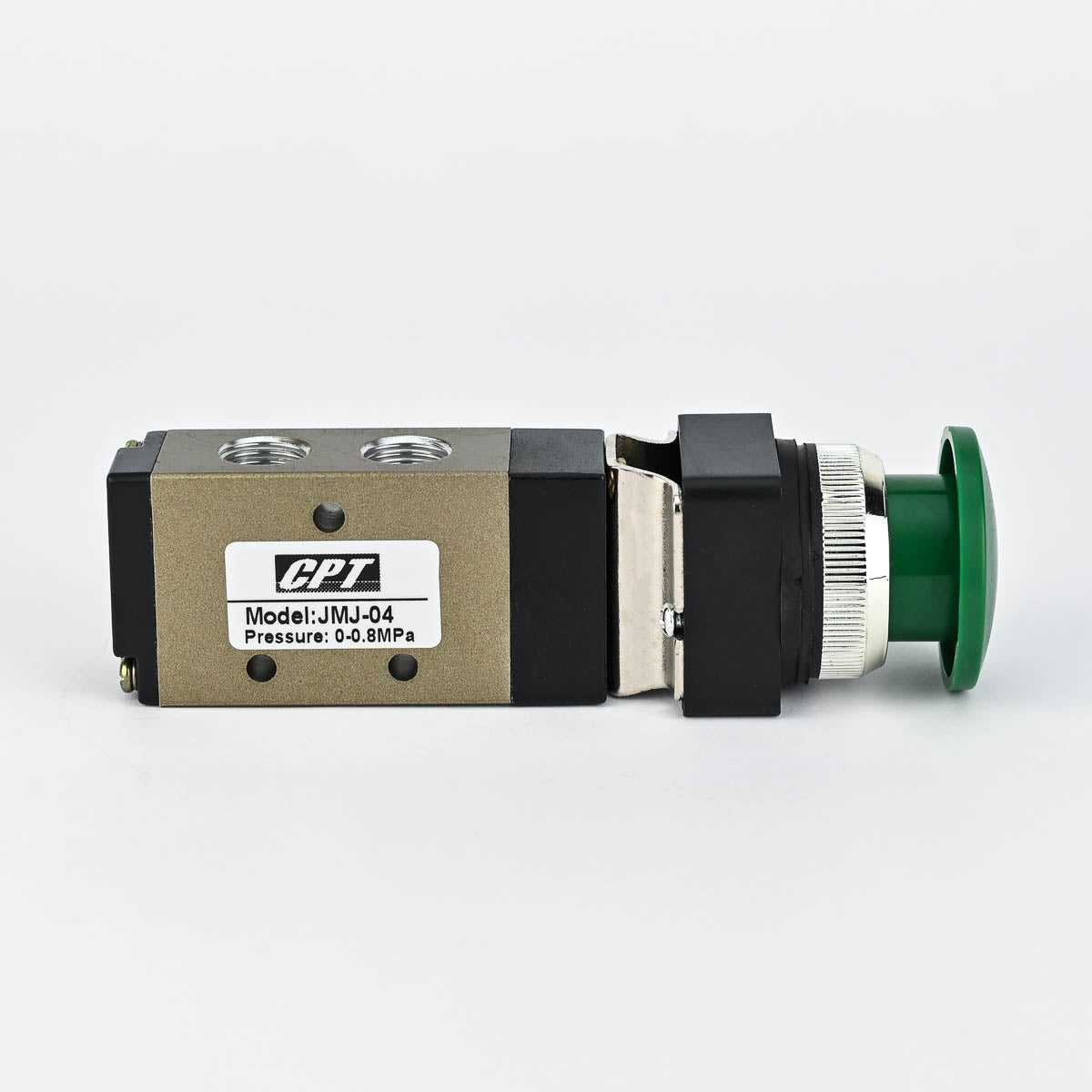 PNEUMATIC PUSH BUTTON 5/2 1/4" LARGE ROUND BUTTON CPT