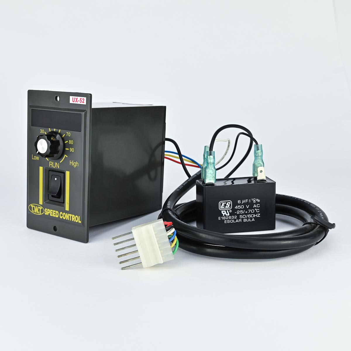 SPEED CONTROLLER WITH DIGITAL DISPLAY FOR 40W AC REGULATOR MOTOR TWT