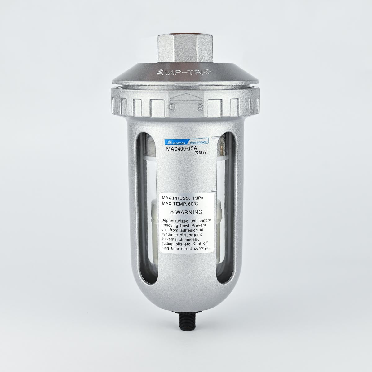 AUTO DRAINER 1/2" 400 MINDMAN