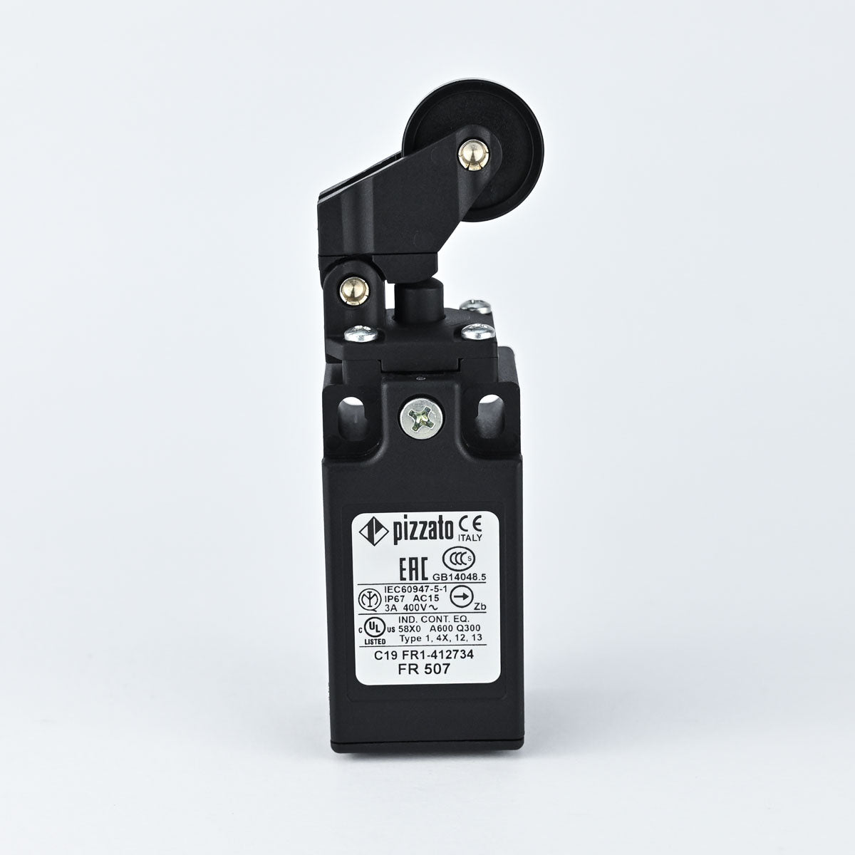 POSITION SWITCH WITH ADJUSTABLE ONE-WAY ROLLER FR 507 PIZZATO ...