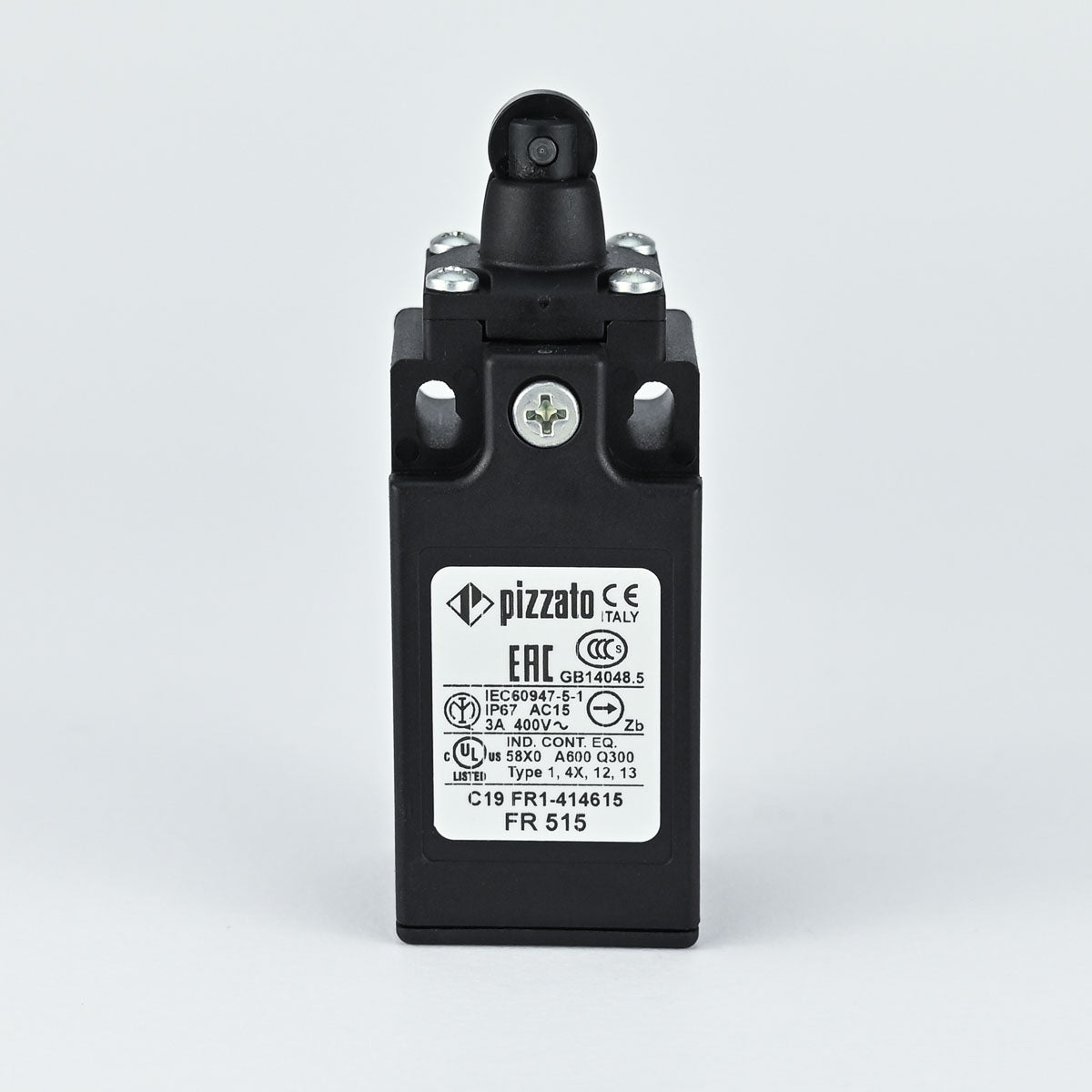 POSITION SWITCH WITH ROLLER PISTON PLUNGER FR 515 PIZZATO