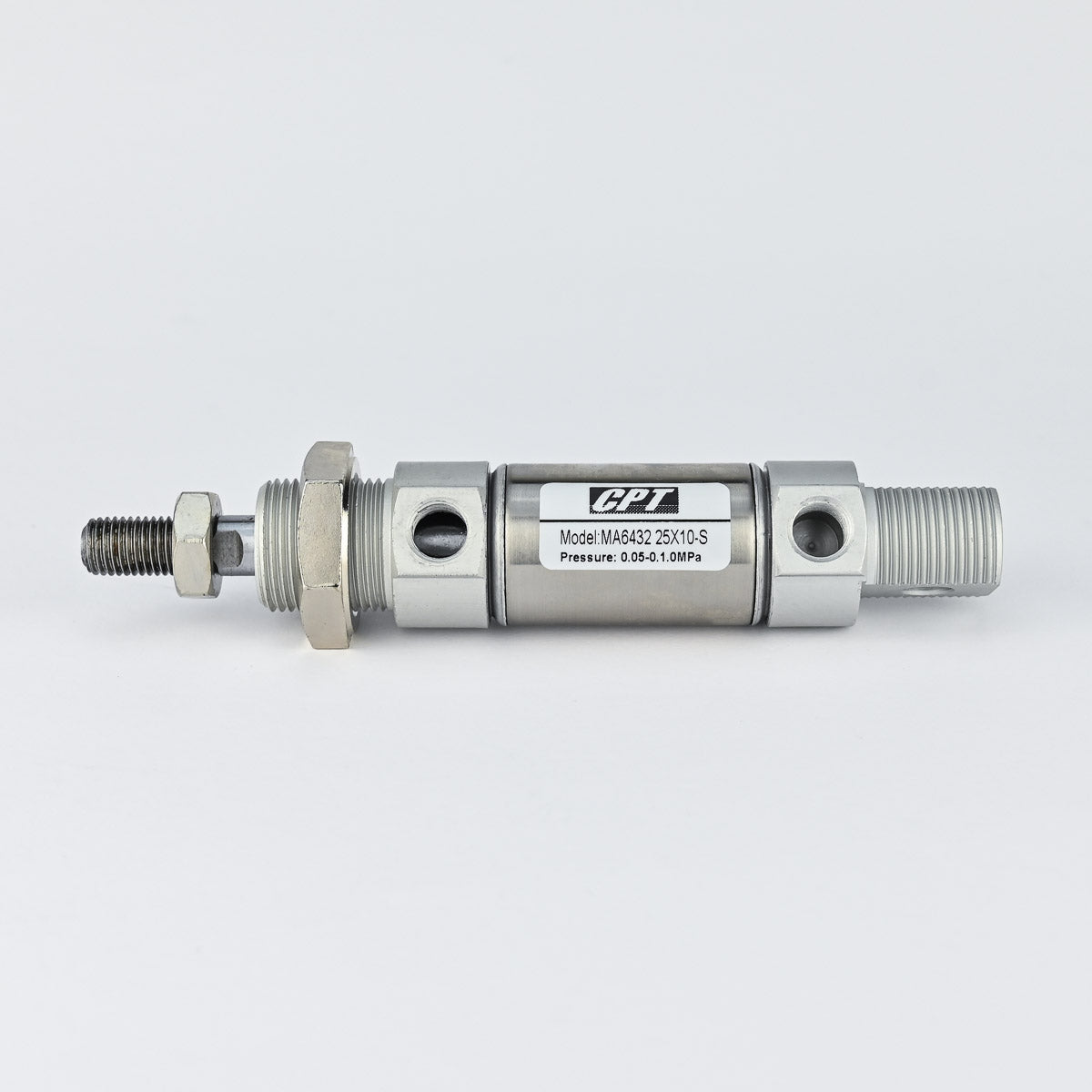 ISO 6432 DOUBLE ACTING MINI CYLINDER DIA 25X 10 MM MAGNETIC PISTON CPT