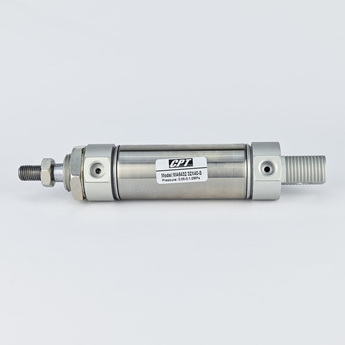 ISO 6432 DOUBLE ACTING MINI CYLINDER DIA 32X 40 MM MAGNETIC PISTON CPT