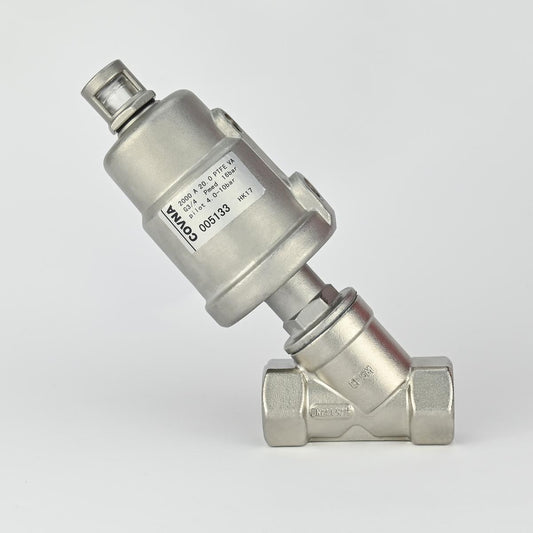 ANGLE VALVE 2/2 3/4" NC SS SINGLE ACTING SS BODY SS ACTUATORCOVNA