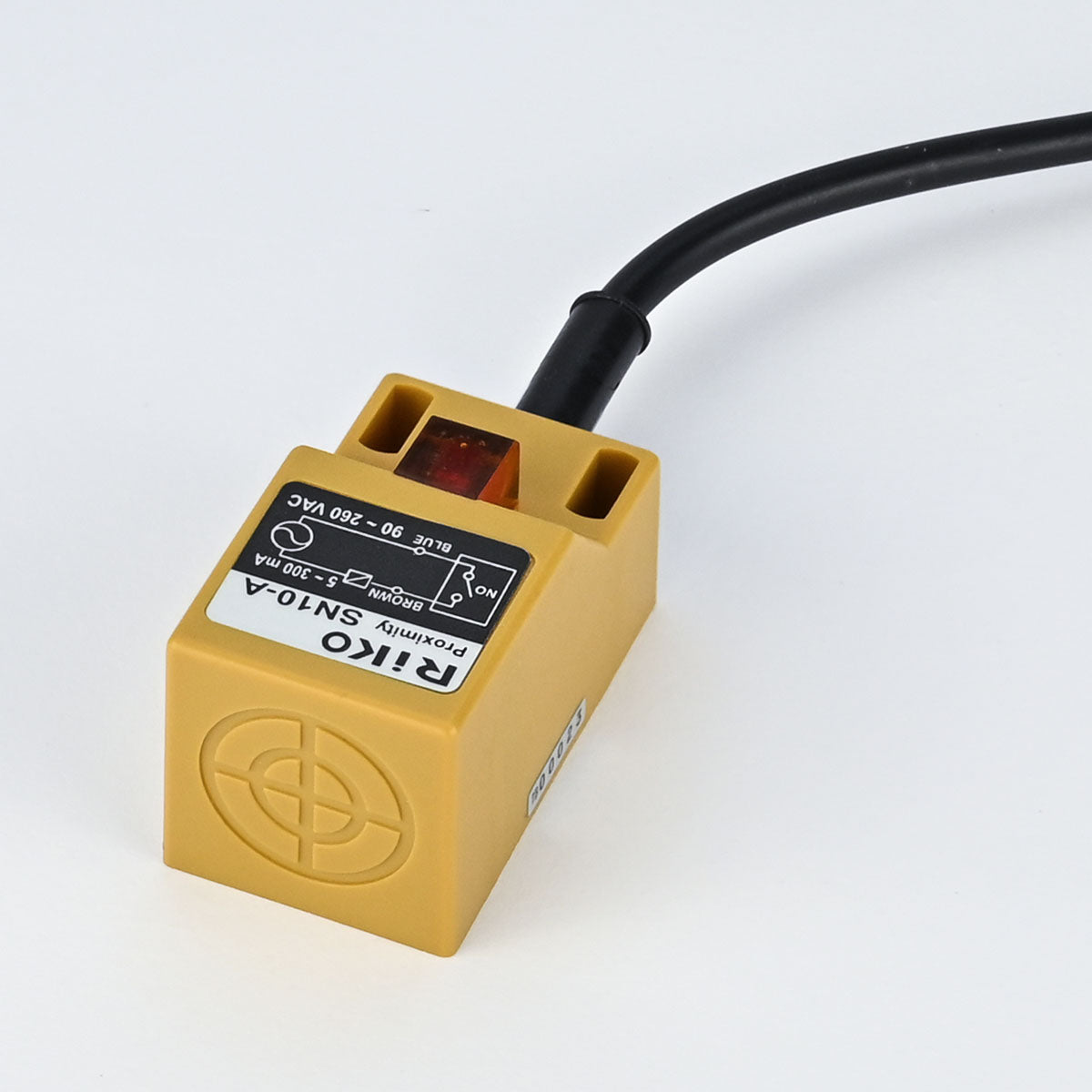 INDUCTIVE SENSOR RECTANGULAR 30 X 30 90-260 VAC 3W NO 10 MM RIKO ...