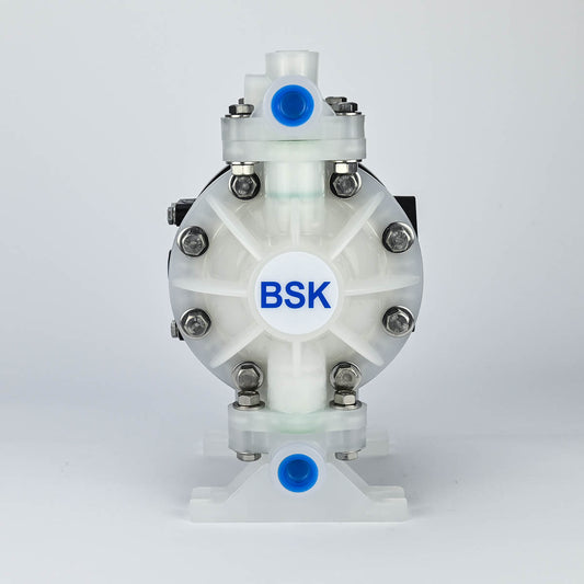 AODD PUMP 1/2" PP BODY SANTOPRENE DIAPHRAGM BSK