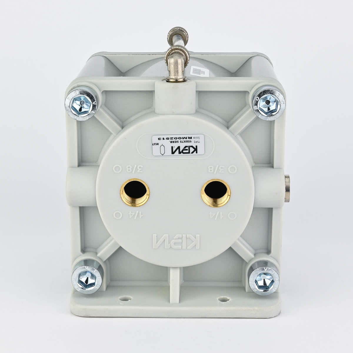 AIR - OIL PRESSURE RESERVOIR 0.6 M CUBE LENGTH 77.5 MM KPM