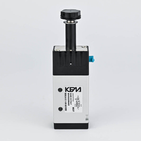 5/2 SINGLE SOLENOID VALVE 1/4" EXTERNAL PILOT KPM