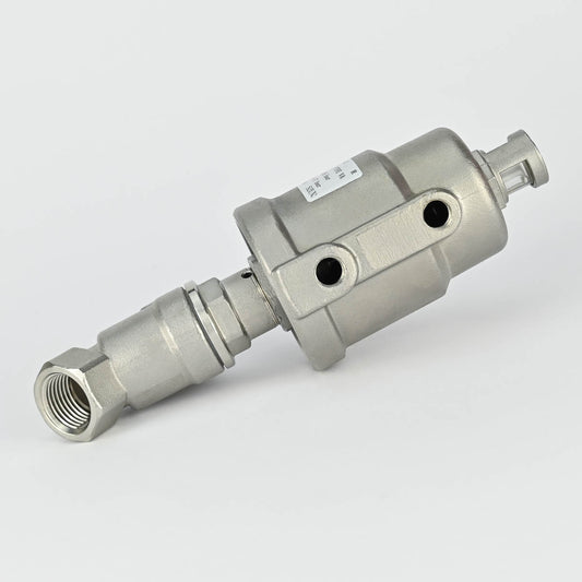 ANGLE VALVE 2/2 2" NC SS SINGLE ACTING SS BODY SS ACTUATOR COVNA